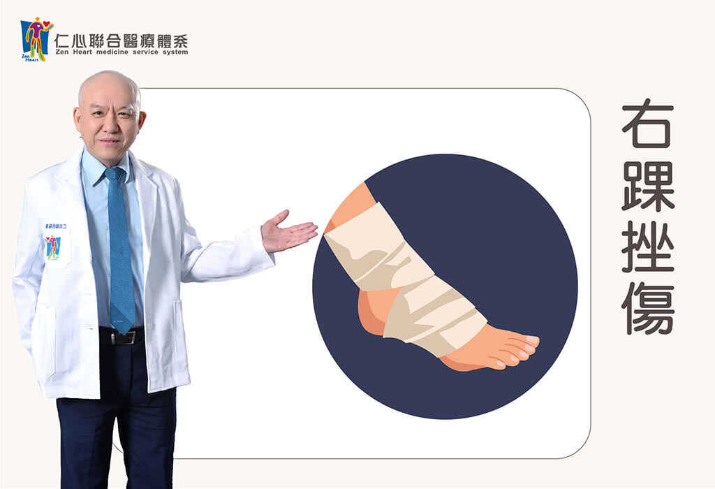 右踝挫伤/跖骨骨折